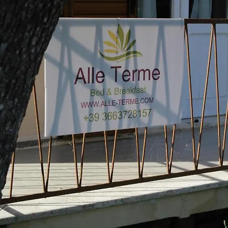 Alle Terme Bed & Breakfast *